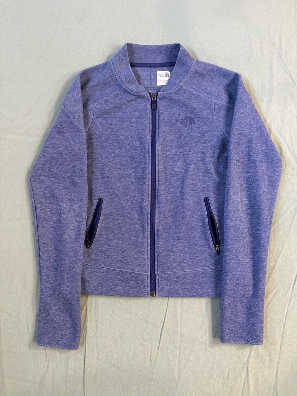 Women's The North Face Lightweight Full Zip Jacket Light Blue S